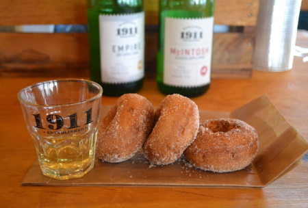 1911 Cider and 3 Cider Donuts