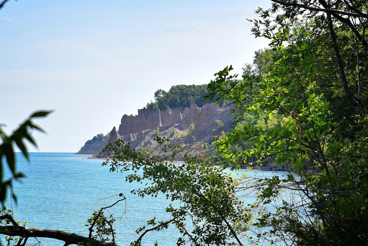 Chimney Bluffs