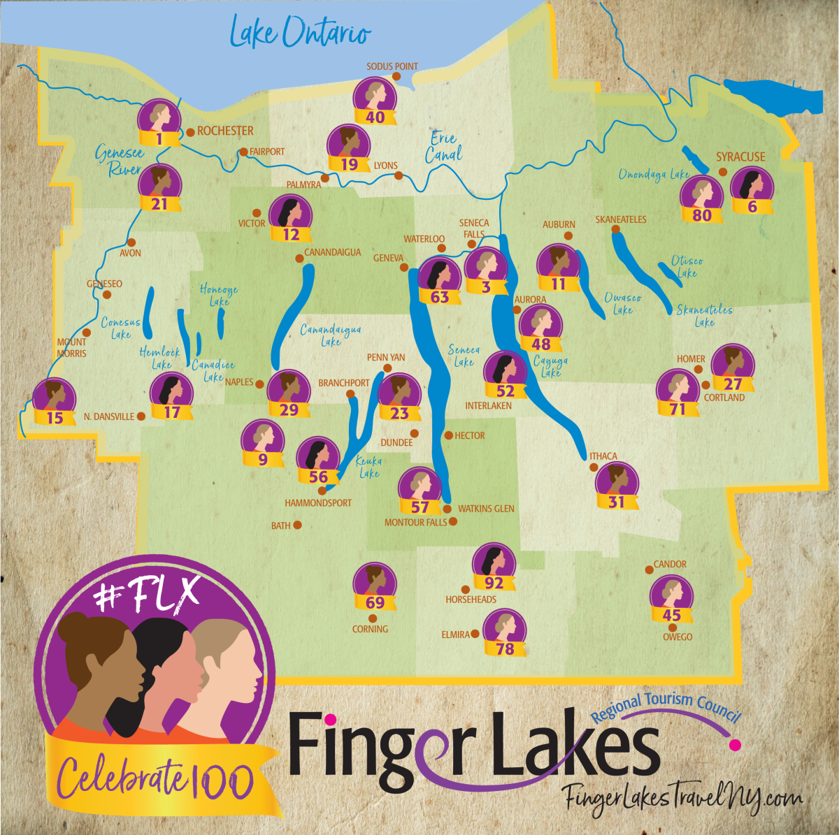 100 Ways to Celebrate Women Empowerment in the Finger Lakes