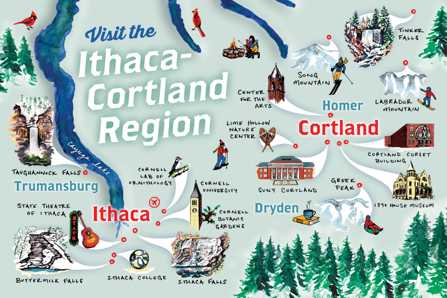 Ithaca Cortland Winter Getaway