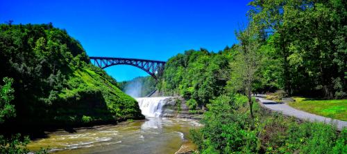 Letchworth Arch Bridge - 2018 Larry Tetamore