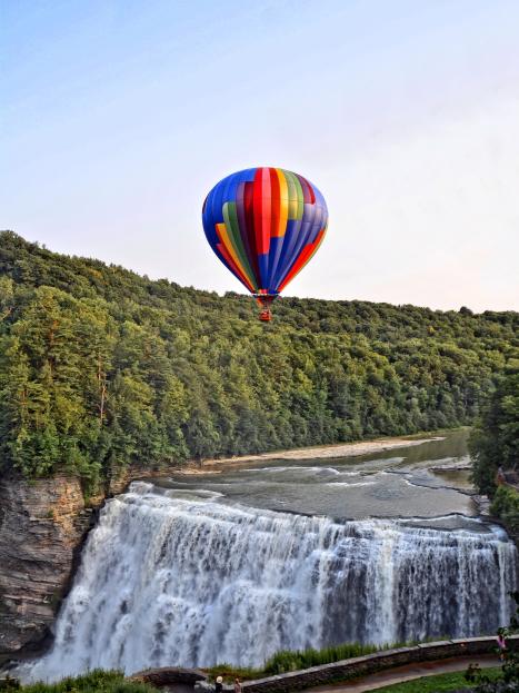 Balloons over Letchworth