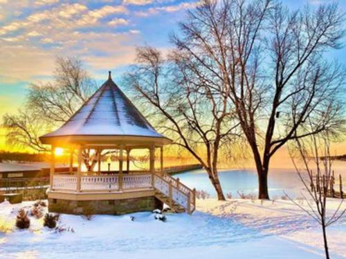 Skaneateles Gazebo Winter