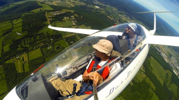 Harris Hill Soaring Selfie