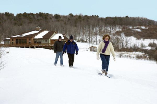 Snowshoeing at Tanglewood Nature Center