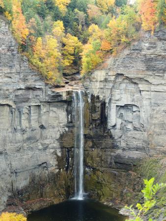 Taughannock Falls in fall