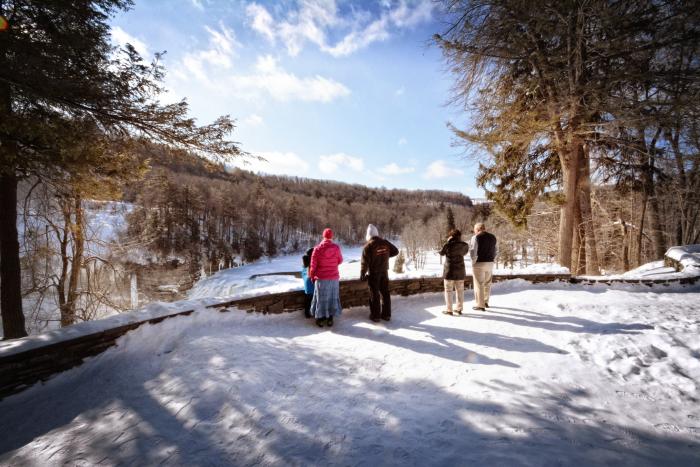 Letchworth State Park Winter Sightseeing